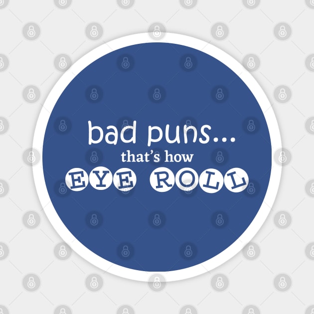 bad puns Magnet by Reading With Kids